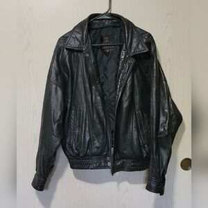 Byrne And Barnes Leather Jacket